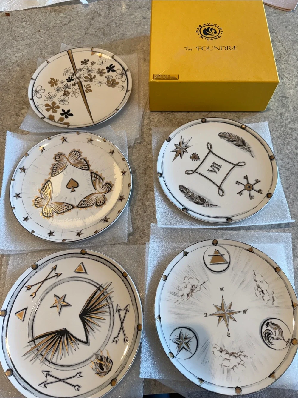 foundrae dessert plates chapter 2 tenet NEW